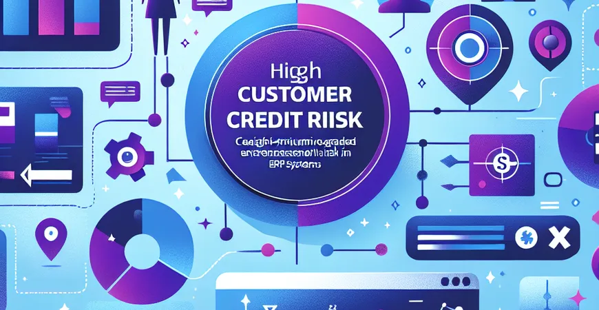  客户信用风险高？ERP系统中的信用管理方案